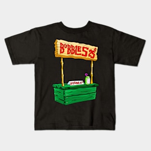 Sponge Bubble Booth Kids T-Shirt